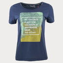 Дамска тениска s.Oliver в син цвят-1