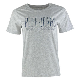 Дамска тениска  Pepe Jeans в сиво - 0