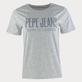 Дамска тениска  Pepe Jeans в сиво