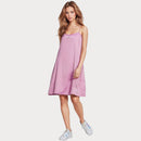 Розова спортна рокля Adidas Originals, с тънки презрамки и подплата. Топ цена само от MISMOBG