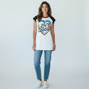 Дамска тениска без ръкави Love Moschino-3