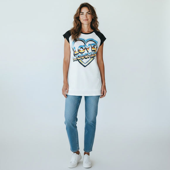 Дамска тениска без ръкави Love Moschino