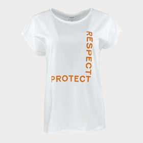 Дамска бяла тениска Vero Moda Aware