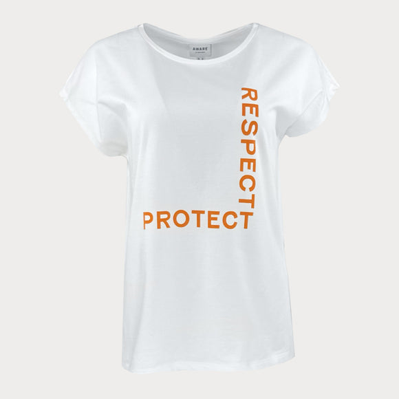 Дамска бяла тениска Vero Moda Aware