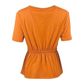 Дамска разкроена блуза с къс ръкав Vero Moda - 0