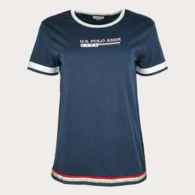 Дамска тъмно синя тениска US Polo Assn.