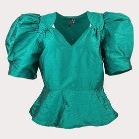 Дамска блуза Vero Moda с бухнали ръкави