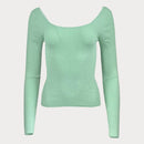 Дамска блуза Vero Moda с широко деколте-1