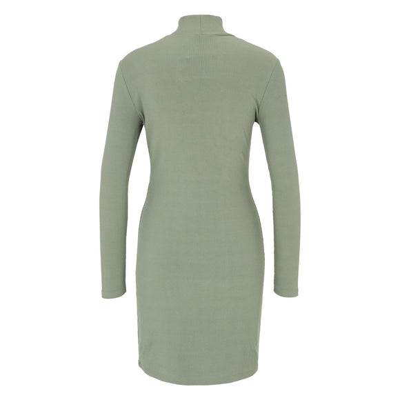 Дамска зелена рокля PIECES Petit