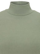 Дамска зелена рокля PIECES Petit-4