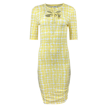 Дамска жълта рокля Noisy May - 0
