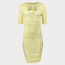 Дамска жълта рокля Noisy May-1