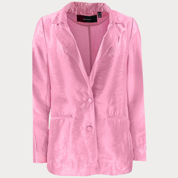 Дамски розов бейзър Vero Moda. В размер М. Закопчаване с копчета 