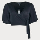 Дамски черен топ NEW LOOK-1