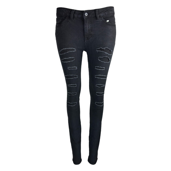 Черни дамски дънки skinny Tom Tailor Jona