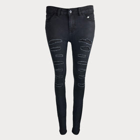 Черни дамски дънки skinny Tom Tailor Jona