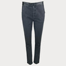 Черни дънки с висока талия-1