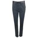 Черни дънки с висока талия-2