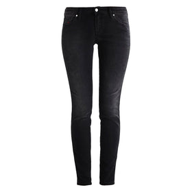 Дамски вталени дънки Diesel в черно - 0