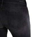 Дамски вталени дънки Diesel в черно-3