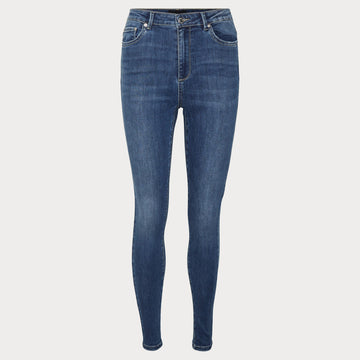 Сини дамски skinny дънки Vero Moda