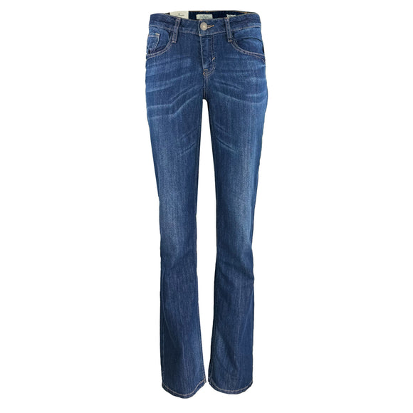 Дамски прави дънки Tom Tailor в синьо