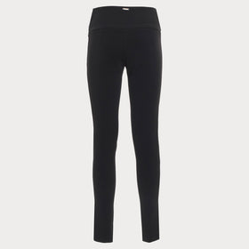 Дамски елегантен панталон в черно - 0