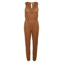 Дамски кафяв гащеризон JDY-2