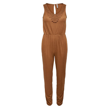 Дамски кафяв гащеризон JDY - 0