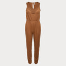 Дамски кафяв гащеризон JDY-1