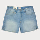 Дамски къси дънки PEPE JEANS, в син цвят. С висока талия. В размер W29. Бърза доставка от MISMOBG