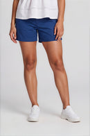 Дамски къси панталони SCOTCH&SODA в тъмно синьо-4