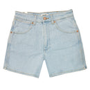 Дамски къси дънки Wrangler Mom в синьо-2