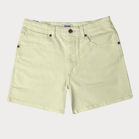 Купи дамски къси дънки Wrangler в цвят жълто, Mom fit и размер W30. Бърза доставка и отстъпки до 60% от онлайн магазин за дрехи MISMO.BG