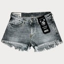 Дамски къси дънки Diesel, в сив цвят. Размер 29 