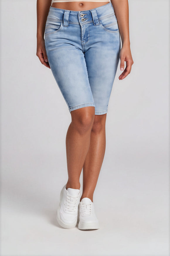 Дамски къси дънки PEPE JEANS
