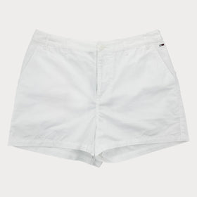 Дамски бели къси паналони Tommy Jeans