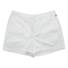 Дамски бели къси паналони Tommy Jeans - 0