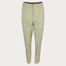 Дамски елегантен панталон Vero Moda в зелено-1