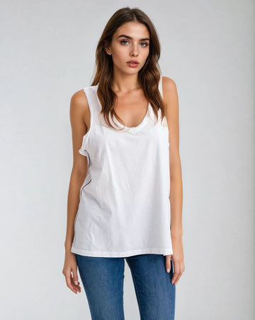 Дамски памучен топ Replay