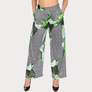 Дамски панталон с широки крачоли Guess-4