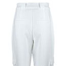 Дамски бял панталон с широки крачоли Vero Moda-3