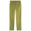 Дамски елегантен панталон SCOTCH&SODA в маслинено зелено-3