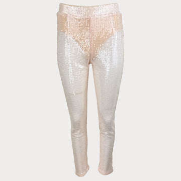 Дамски прозрачен панталон с пайети MISSGUIDED