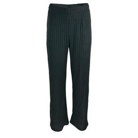 Дамски рипсен панталон Vero Moda в черно - 0