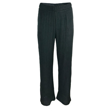 Дамски рипсен панталон Vero Moda в черно - 0