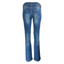 Дамски сини дънки вталени Tom Tailor-3