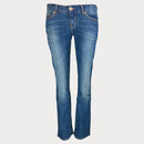 Дамски сини дънки вталени Tom Tailor-1