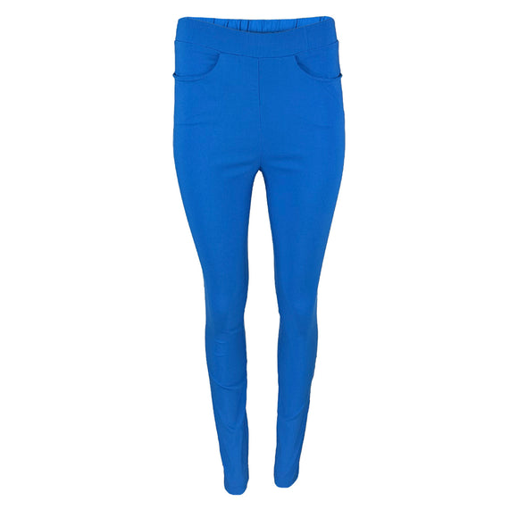 Дамски втален панталон Noisy May в синьо