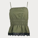 Дамски топ Noisy May в зелен цвят-1